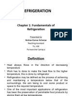 Chapter 1 Fundamentals of Refrigeration