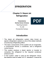 Chapter 5 Steam Jet Refrigeration System