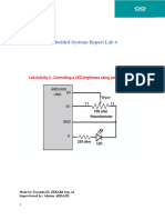 Embedded Systems Report Lab 4