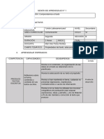 Sesion de Aprendizaje... Cohesion.................