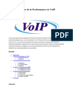 Analyse de La Performance en VoIP