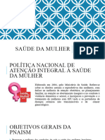 Saúde Da Mulher IPEDE