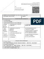 New Regular Passport Application (Minor) : Form No. 1-ENGLISH