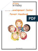 Utrgv CDC Parent Handbook 2016 17