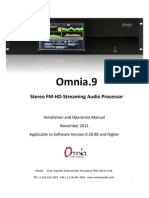 Omnia 9 Users Manual V 0.50.80