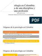 La Psicología en Colombia