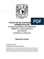 CASO PRÁCTICO FINAL Derecho Fiscal