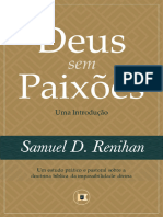 Deus Sem Paixões Uma Introdução Obras Por Samuel D Renihan Livro