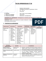 Sesión de Aprendizaje N°03 3°a