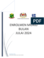 Enrolmen Murid Julai 2024