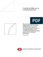 Comité de Bâle Sur Le Contrôle Bancaire