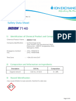 Safety Data Sheet: 1) Identification of Chemical Product and Company