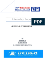 Sample Internship Report