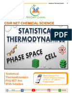 032) Statistical Thermodynamics or Gases