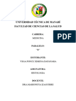 Informe de La Practica de Tejido Conectivo