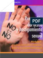 Lectura Módulo 3 Prevención Del Hostigamiento y Acoso Sexual