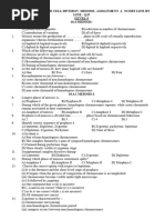 CH 10 Cell Cycle and Cell Division Meiosis Assignment 1 Ncert Line by Line Q.P