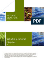 Natural Disasters