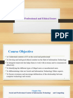 IT Social Professional and Ethical Issue 4th Year