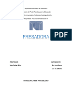 FRESADORA 