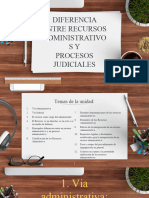 Diferencia Entre Recursos Administrativos y Procesos Judiciales Lic Henry Perez