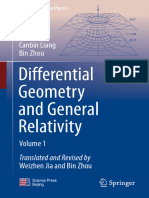 Differential Geometry and General Relativity 1 9789819900213 9789819900220 Compress