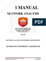 Network Analysis Lab Manual