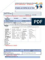 Ses Martes Matematica Representamos Las Partes de Un Todo