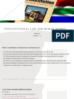 LU1 - The Development of South African Constitutional Law