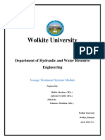 Sewage Treatment Module-1