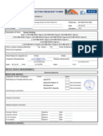 Inspection Request Form: Sewerage & Stormwater Drainage System For Nad Al Shiba 3rd DS-196/2-P4-HC-9228