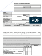 Ficha de La RÚBRICA de Observación en Aula