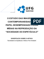 DISSERTAÇÃO SOBRE O ARTIGO - "Sociedade Do Espetáculo - Mídia e Pós-Verdade"