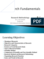 M.L.ISc PPT On Research Fundamentals by Prof. J N Gautam1111