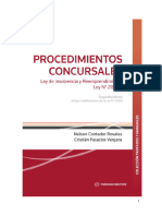 Procedimientos Concursales. Segunda Edición