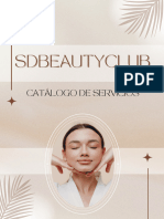 Catálogo Final de Servicios SDBEAUTYCLUB