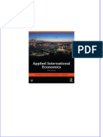 Full Download Applied International Economics 5th Edition PDF