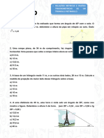 Simulado Geometria 9º Ano