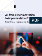 EIU AI From Experimentation To Implementation Report