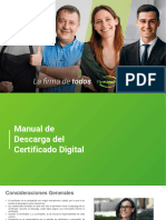 Manual de Descarga Certificado Digital v5