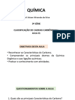 Atividade Aula 08 de Quimica Cadeia Carbonica 1