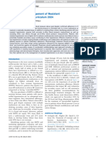 Evaluation and Management of Resistant Hypertension 2024