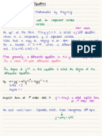 Differential Equations 