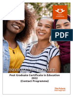 Uj Pgce Information