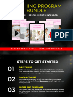 Coaching Program Bundle - PLRHD PDF