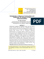 Globalization, Indigenous Communities and Trafficking: An Analysis of Their Intersectionalities - Sipra Sagarika