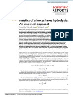 Kinetics of Alkoxysilanes Hydrolysis: An Empirical Approach: Ahmed A. Issa, Marwa El-Azazy & Adriaan S. Luyt