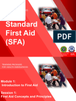 Standard First Aid (SFA) : Training Packages For Health Emergencies