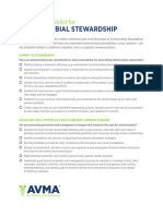 Veterinary Checklist Antimicrobial Stewardship