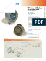 WCV Series Full Pattern Wafer Check Valves: Key Features